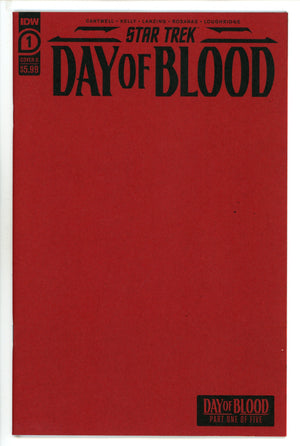 Star Trek Day Of Blood 1 Sketch Variant (2023)