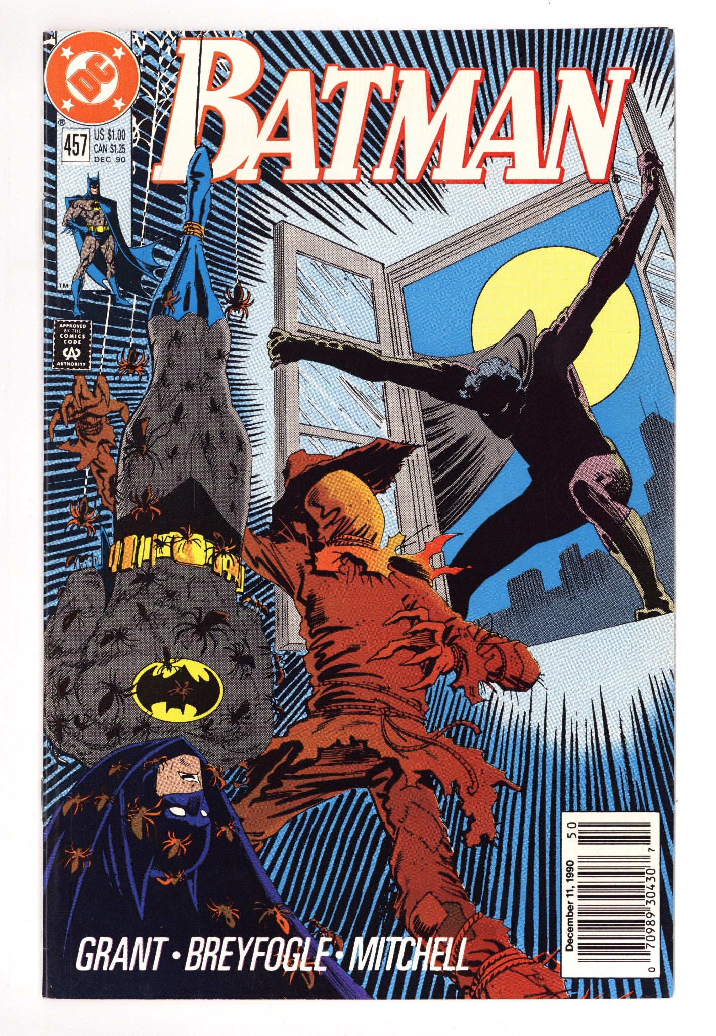 Batman Vol 1 457 Mid Grade (1990) Newsstand 