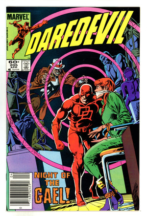 Daredevil Vol 1 205 High Grade (1984) Newsstand 