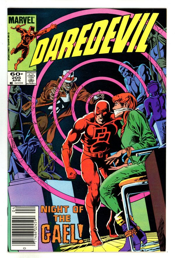 Daredevil Vol 1 205 High Grade (1984) Newsstand