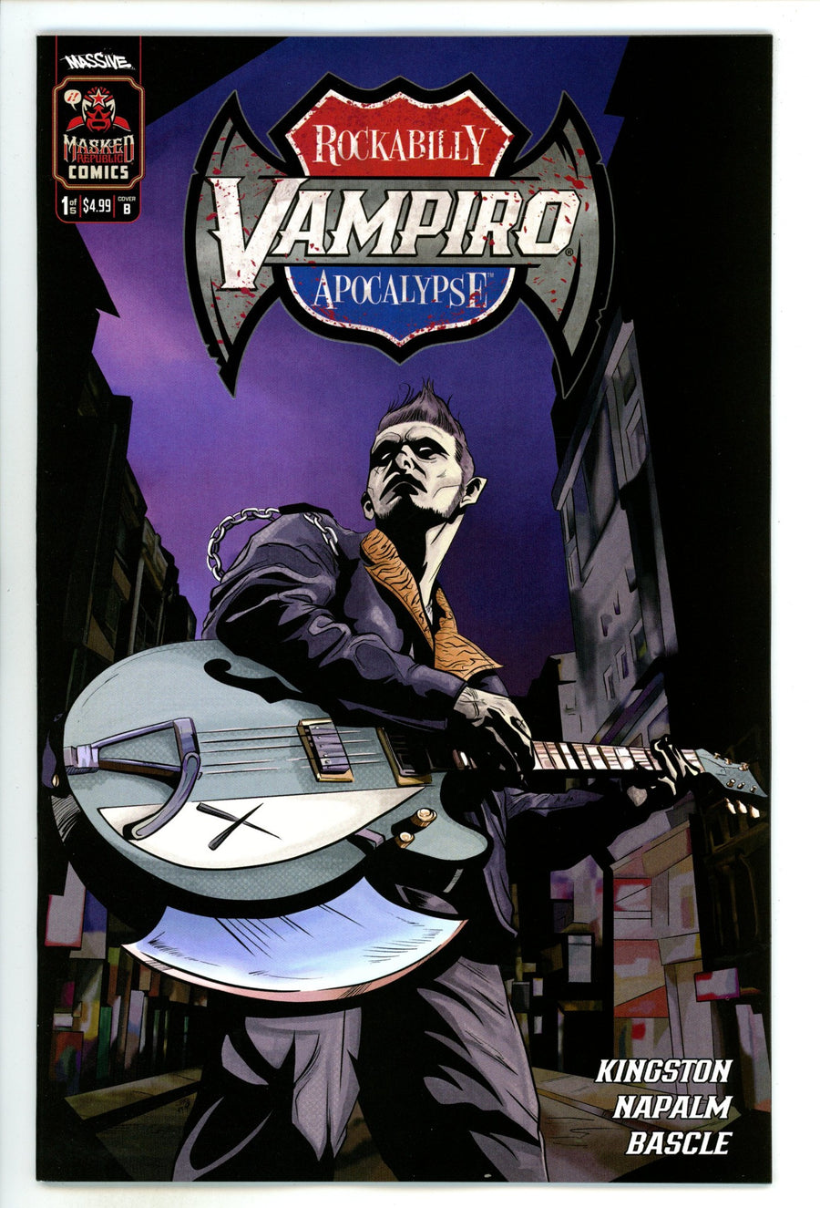 Vampiro Rockabilly Apocalypse 1 Guerra Variant (2024)