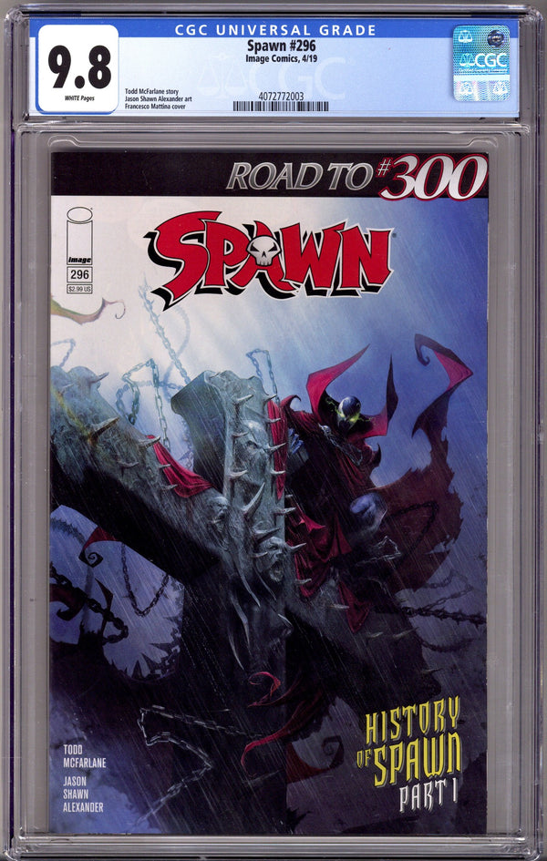 Spawn 296 CGC 9.8 (NM/M) (2019)