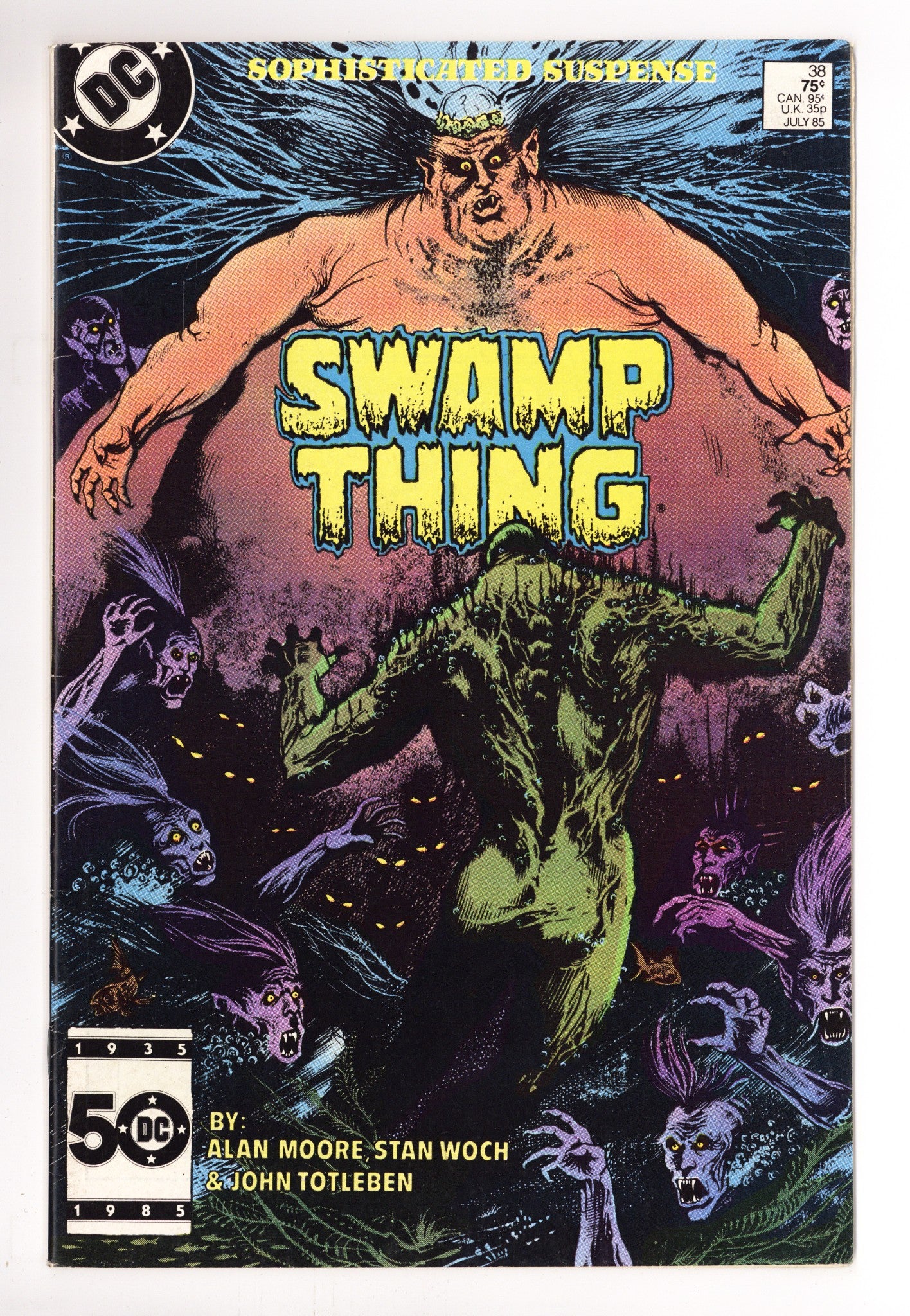 The Saga of Swamp Thing Vol 2 38 Mid Grade (1985) 