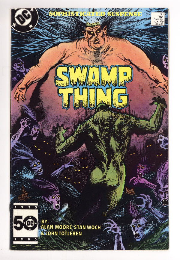The Saga of Swamp Thing Vol 2 38 Mid Grade (1985)