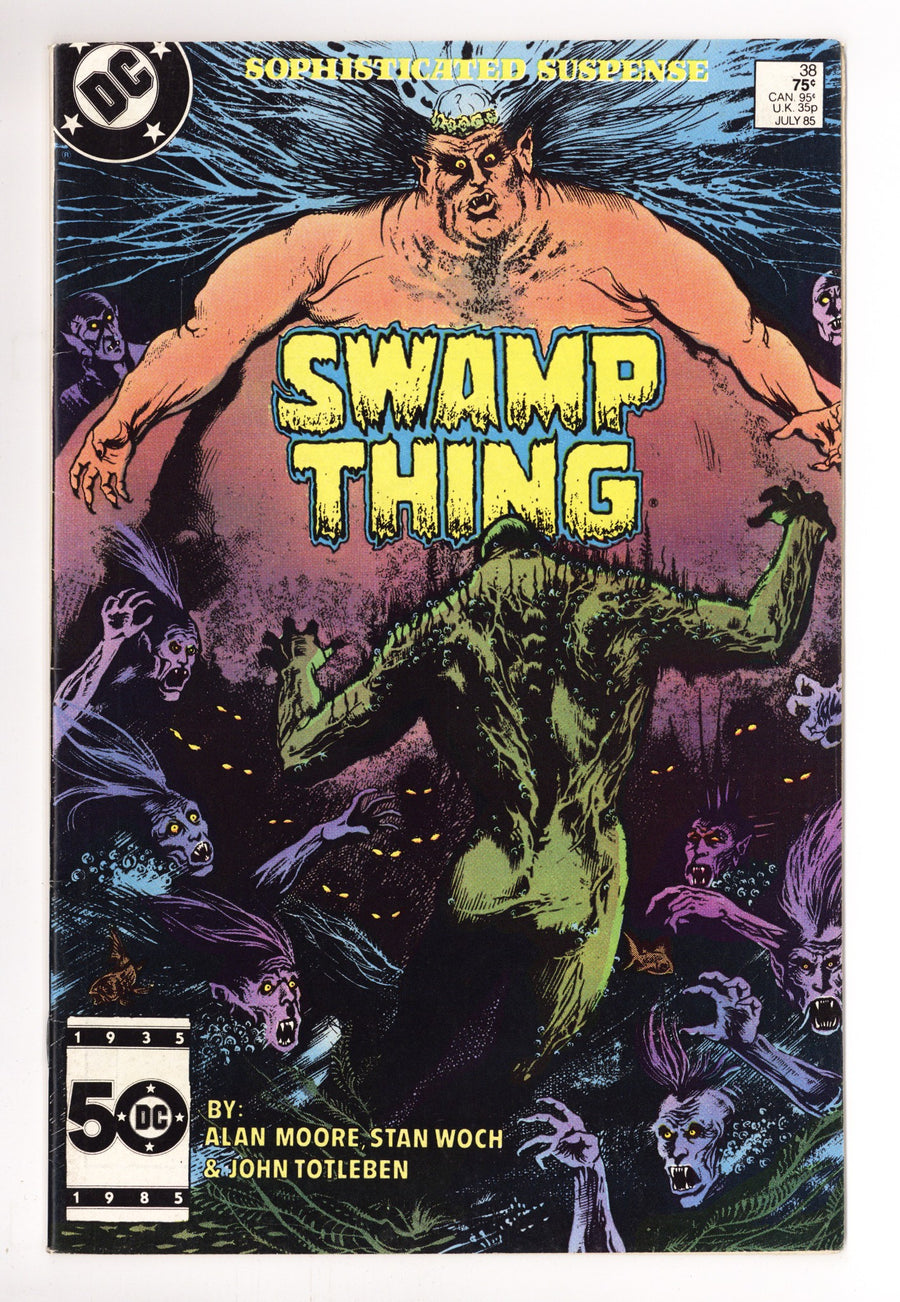 The Saga of Swamp Thing Vol 2 38 Mid Grade (1985) 