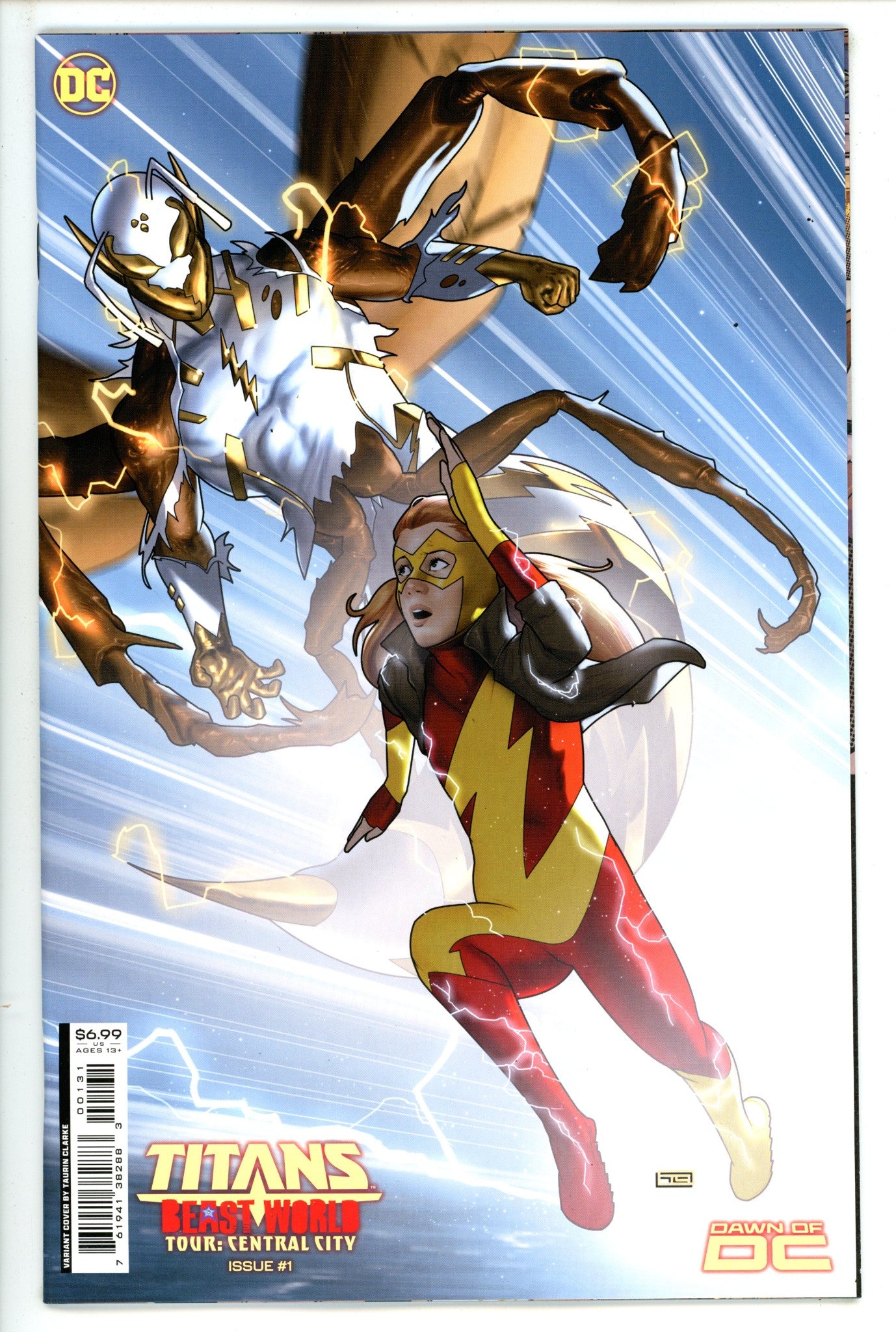 Titans Beast World Tour Central City 1 Clarke Variant (2023)