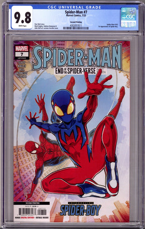 Spider-Man Vol 4 7 2Nd Print CGC 9.8 (2023)