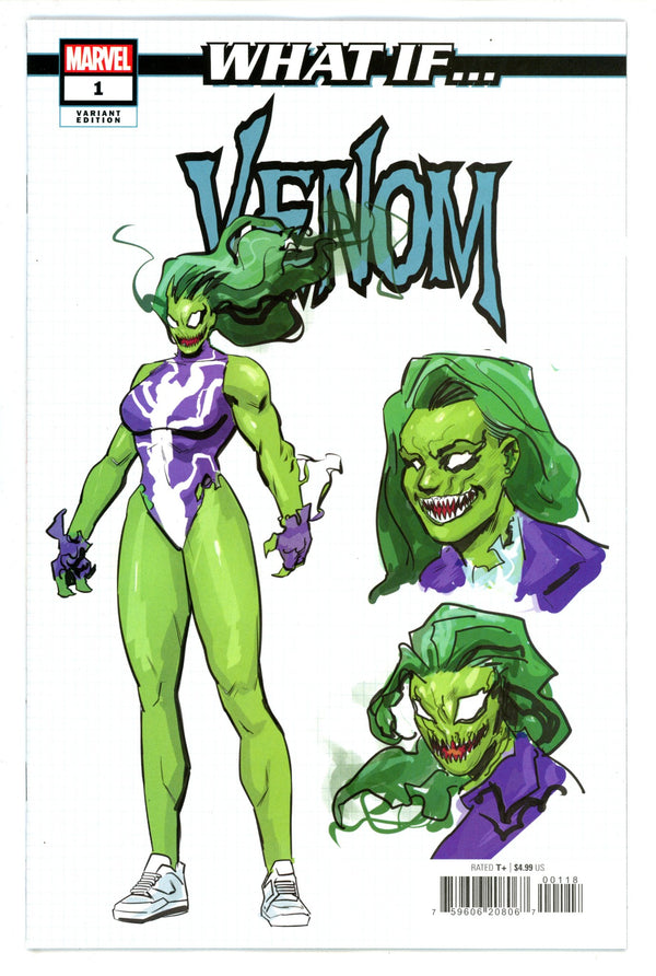What If Venom 1 Hervas Design Incentive Variant VF/NM (2024)