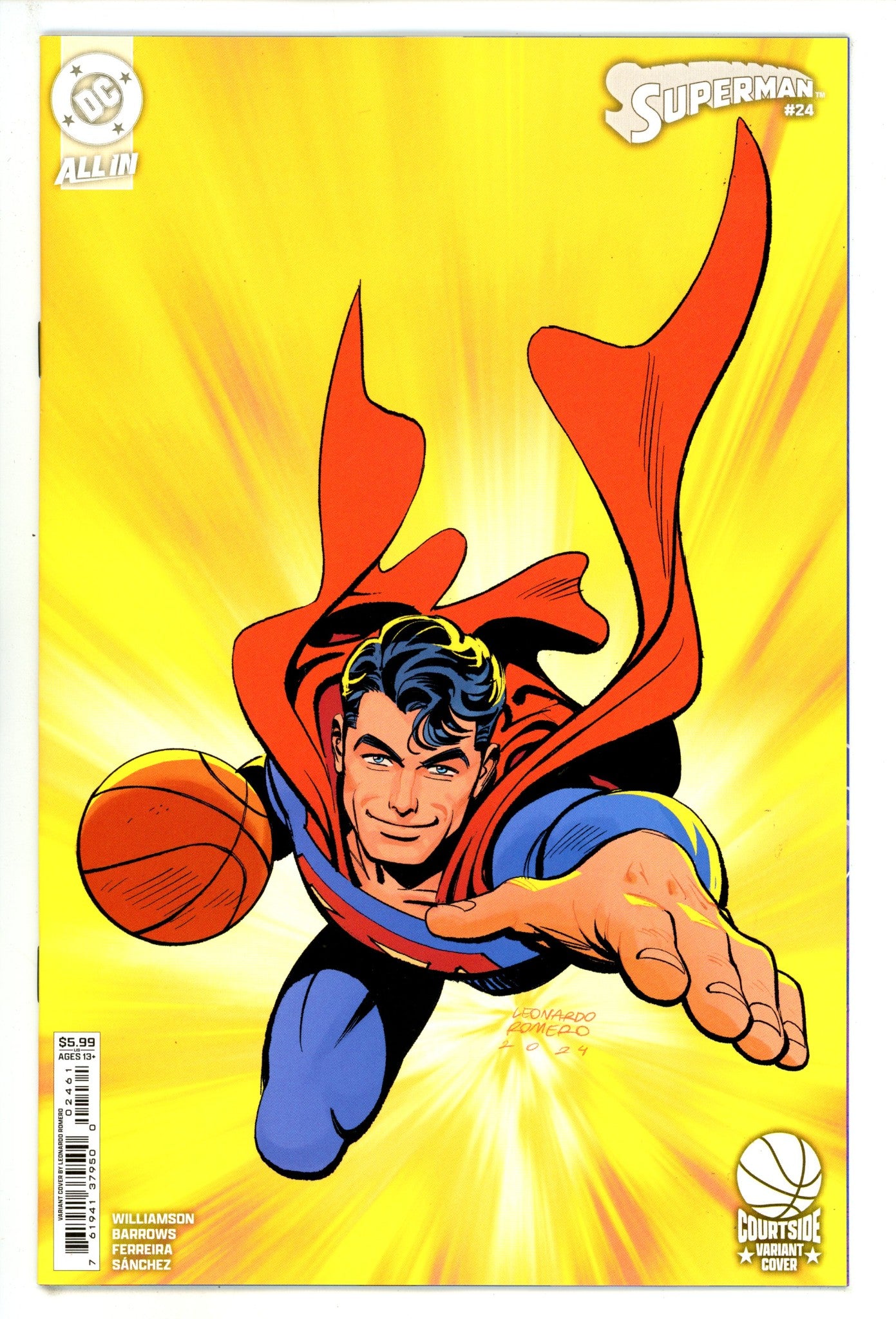 Superman Vol 6 24 Romero Variant (2025)