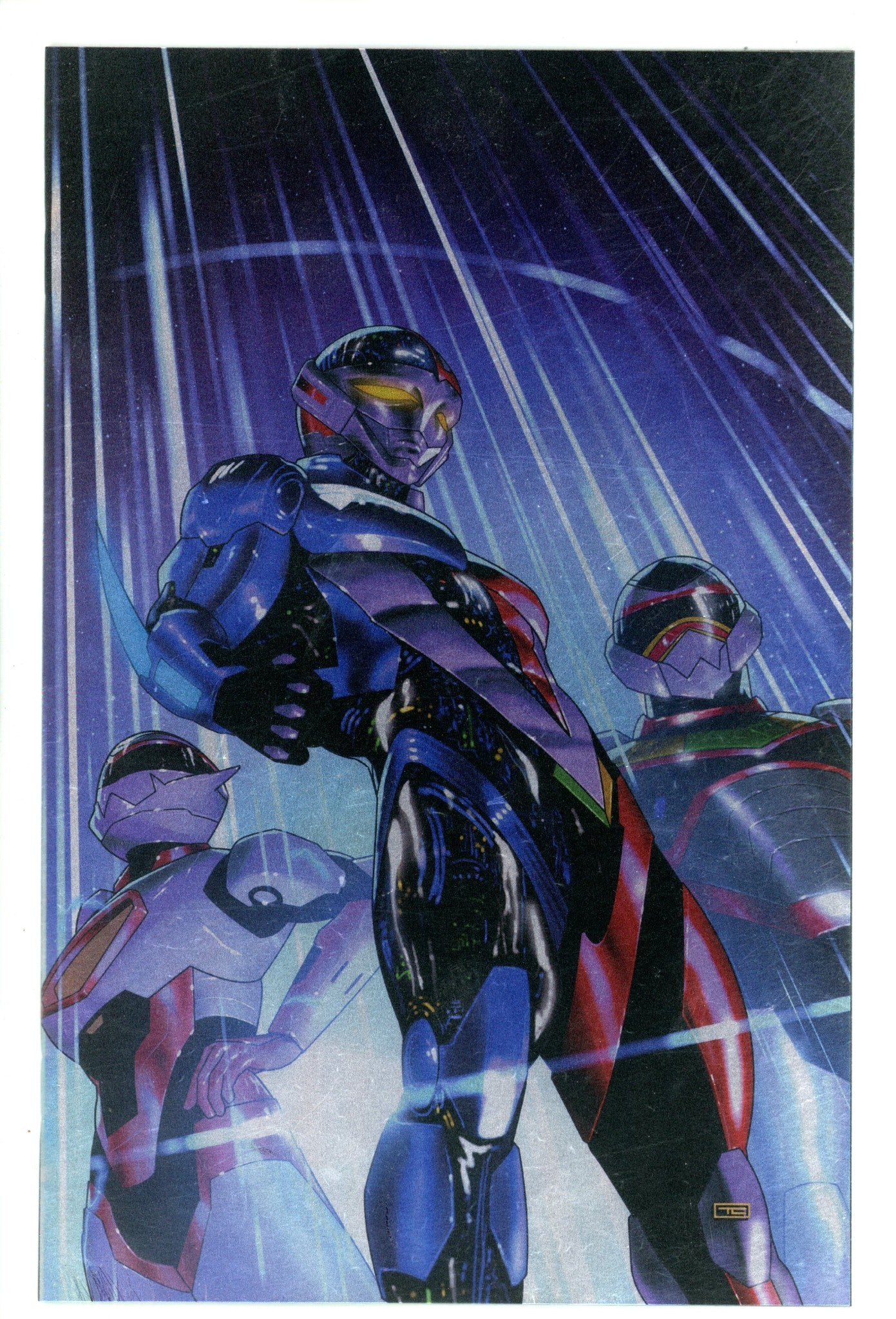 VR Troopers 1 Clarke Foil Virgin Variant (2025)