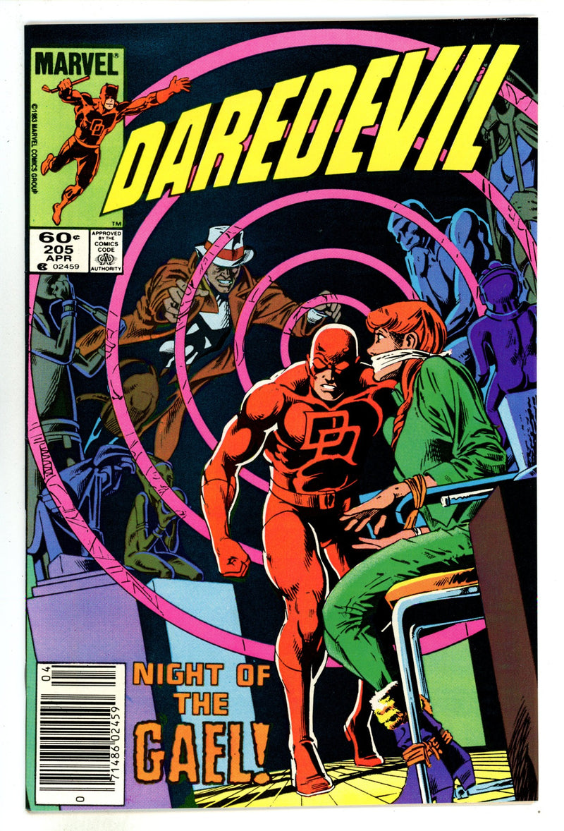 Daredevil Vol 1 205 NM- (9.2) (1984) Newsstand 