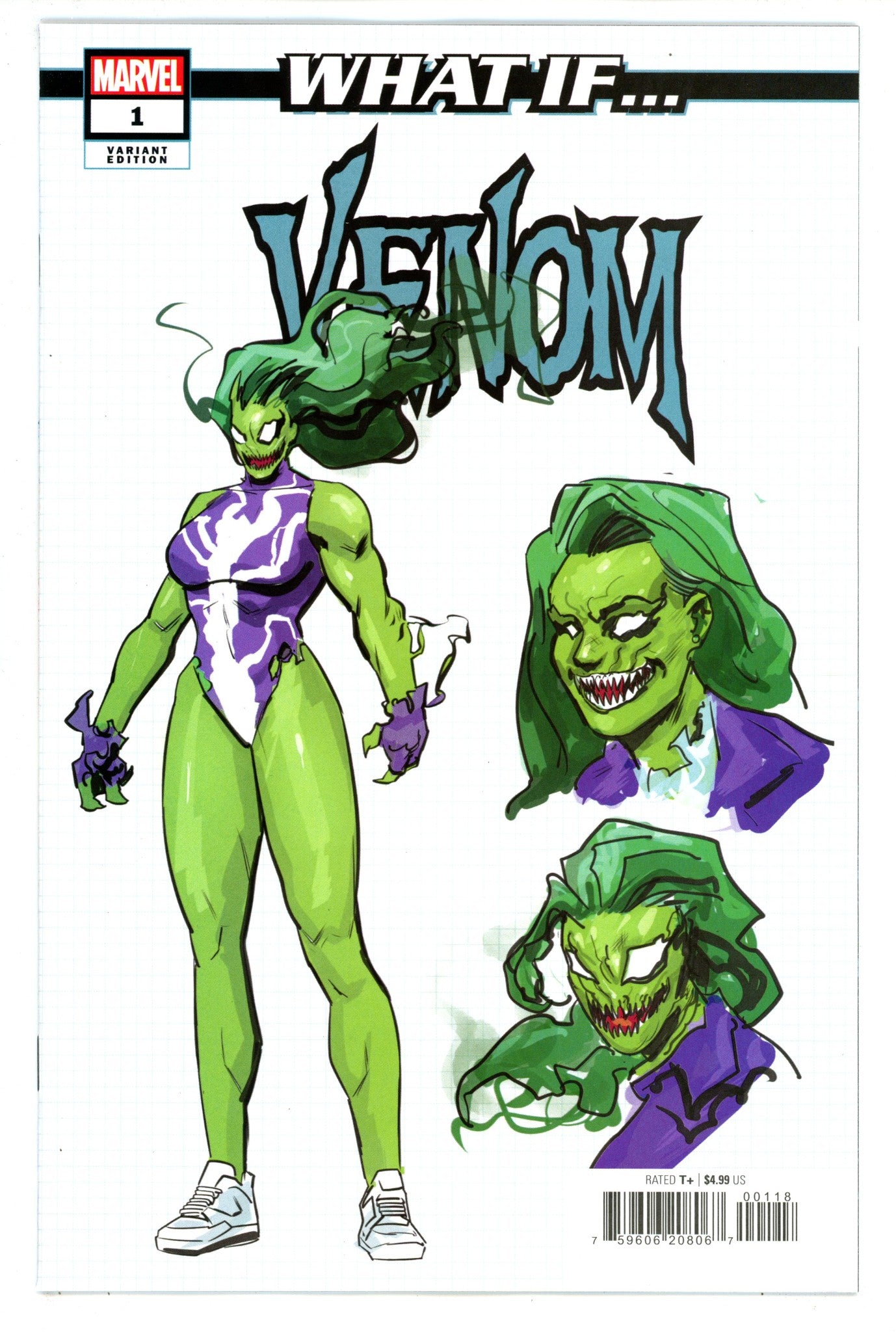 What If Venom 1 Hervas Design Incentive Variant NM- (2024)