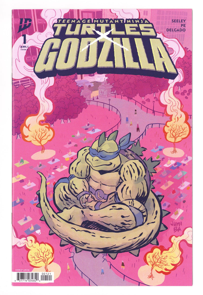 Teenage Mutant Ninja Turtles X Godzilla 1 Ba Variant (2025)