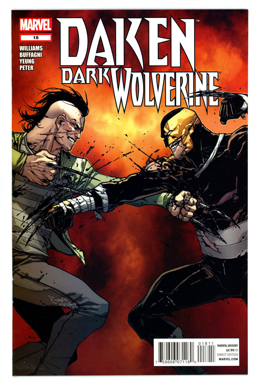 Daken: Dark Wolverine 18 High Grade (2012) 