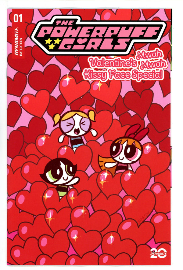 Powerpuff Girls Valentines Kissy Face Special 1 Ganucheau Variant (2025)