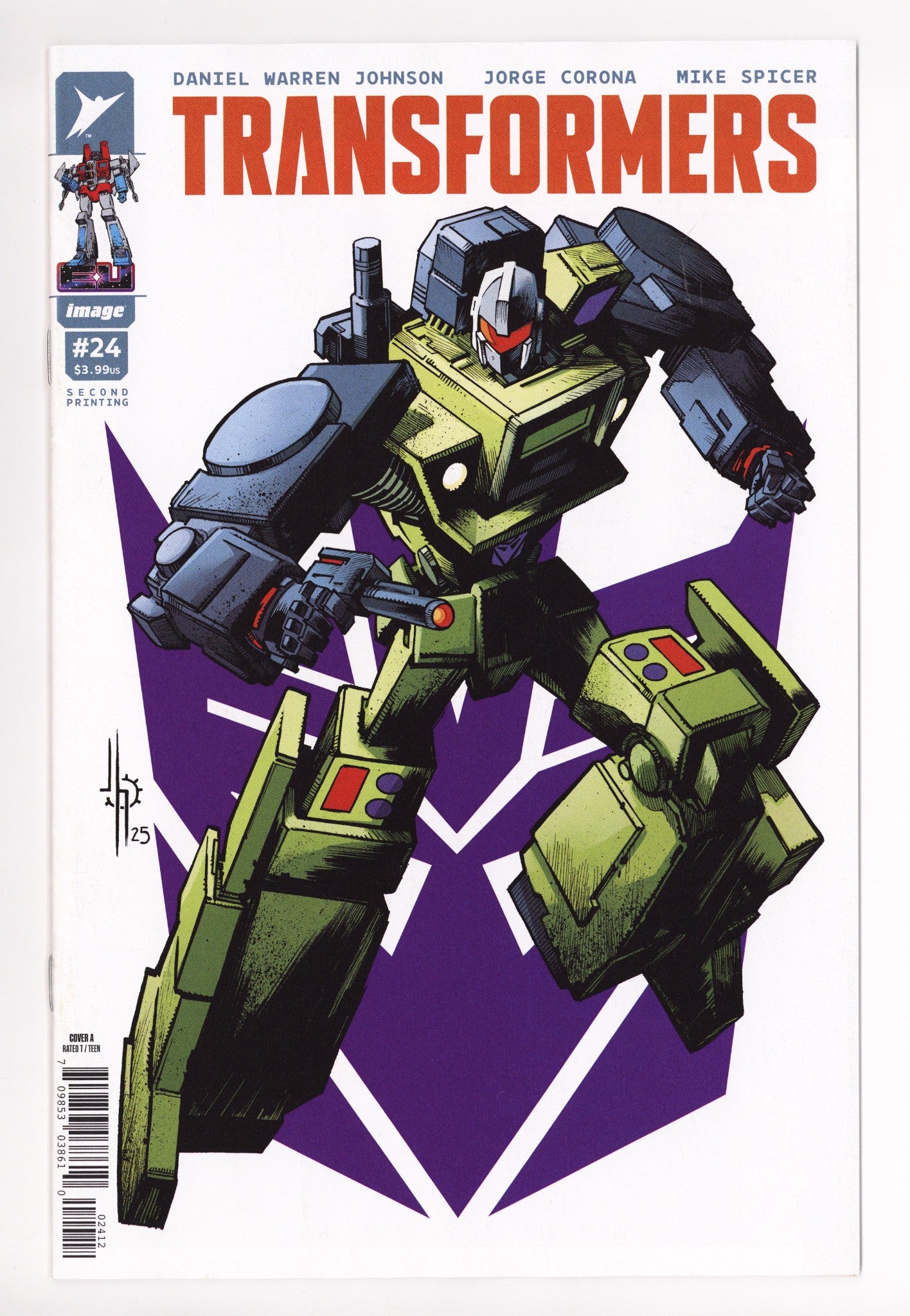 Transformers 24 Decepticon 2Nd Print (2025)