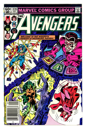 The Avengers Vol 1 235 Mid Grade (1983) Newsstand
