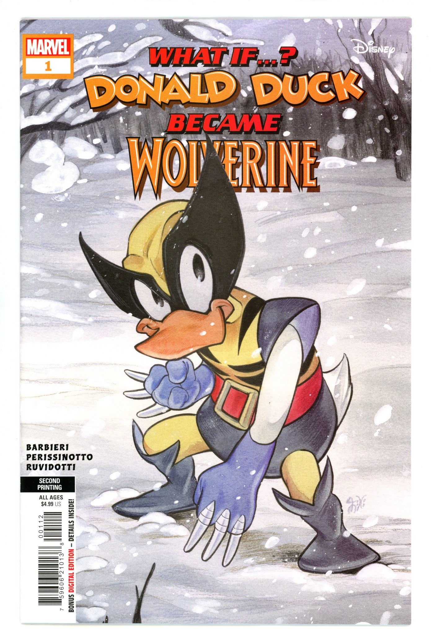 What If Donald Duck Became Wolverine 1 2Nd Print (2024)