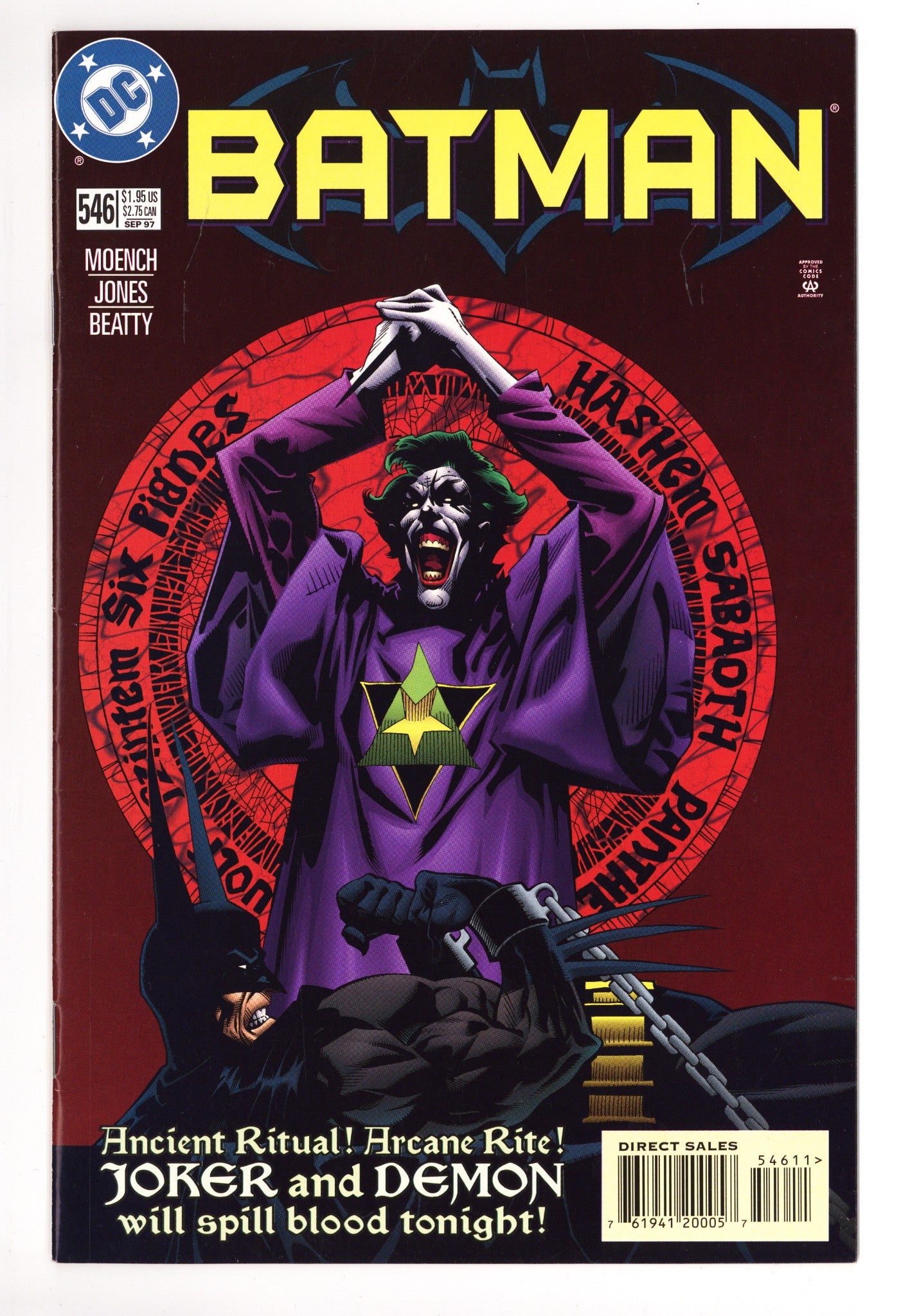 Batman Vol 1 546 Mid Grade (1997) 