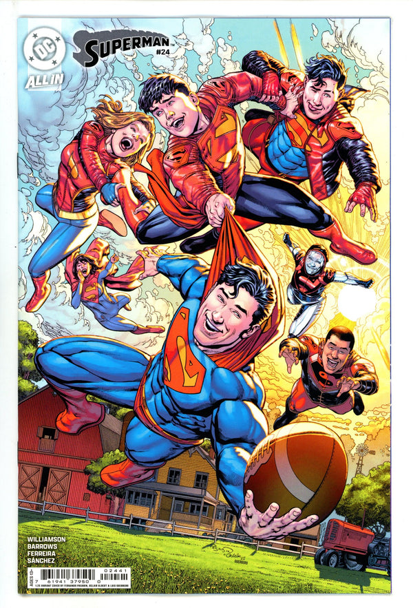 Superman Vol 6 24 Pasarin Incentive Variant NM+ (2025)