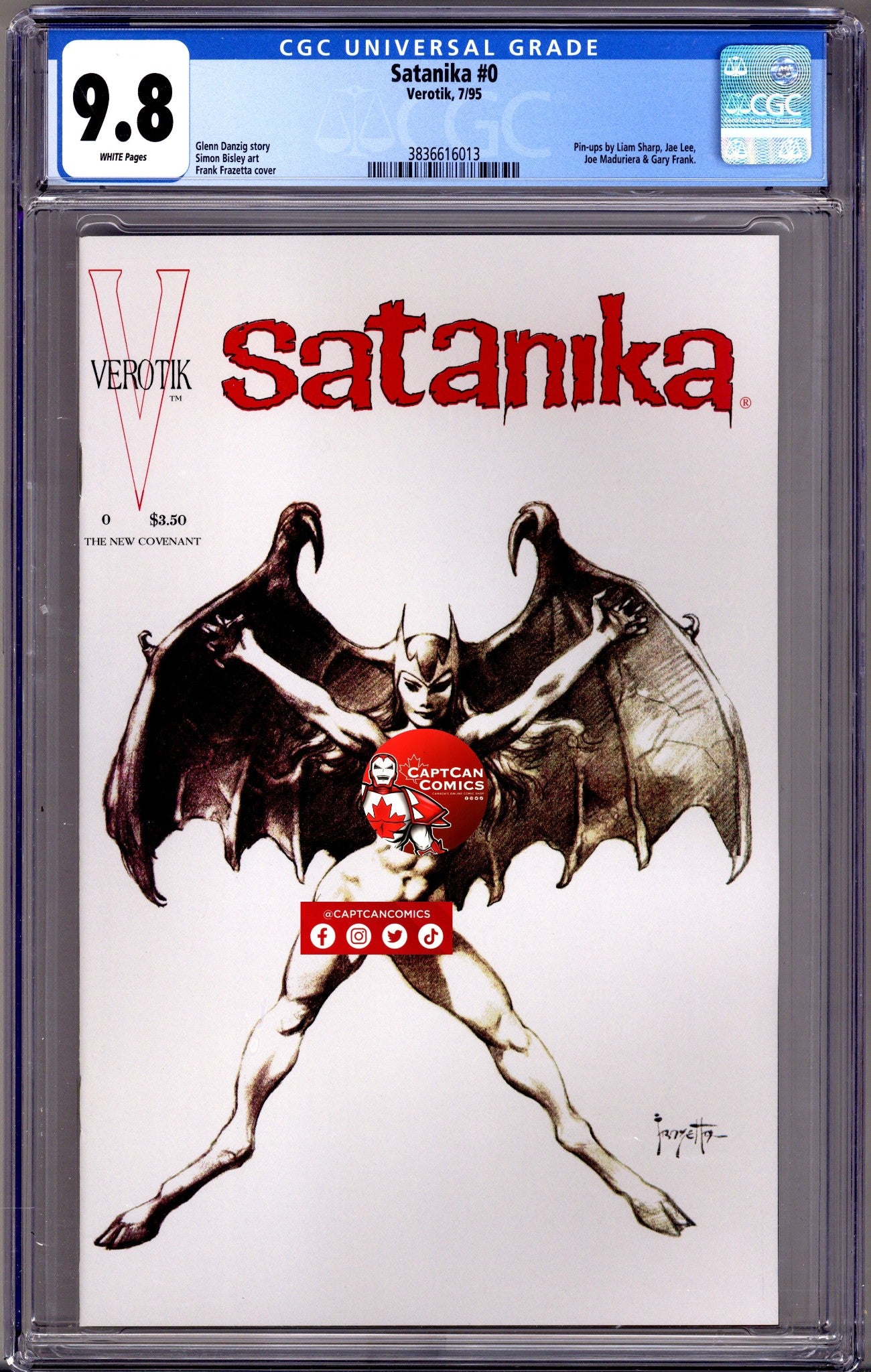Satanika   0 CGC 9.8 (NM/M)   (1995)        