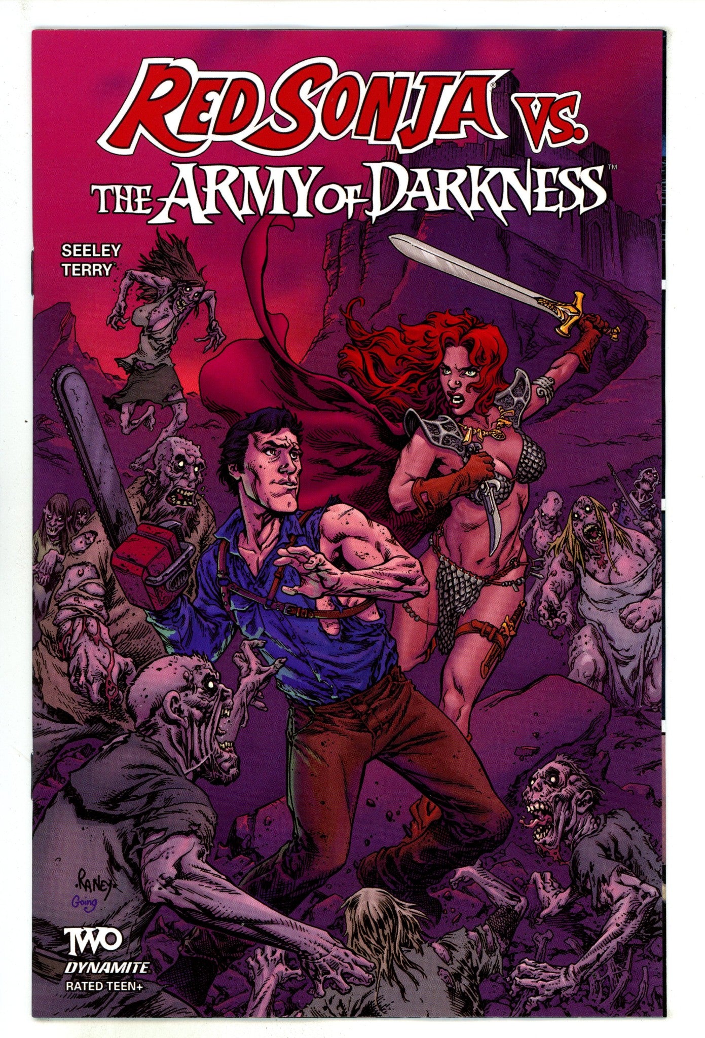 Red Sonja Vs Army of Darkness 2 Raney Variant (2025)