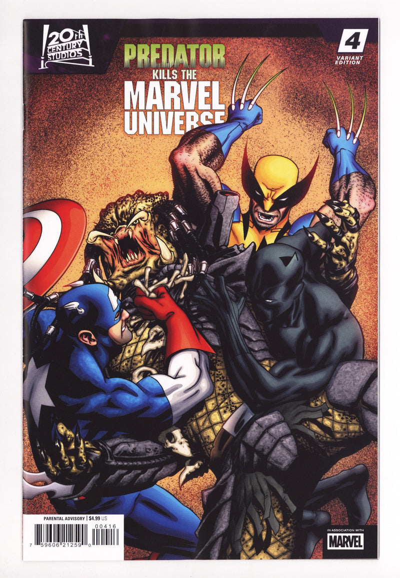 Predator Kills The Marvel Universe 4 Mckone Incentive NM- (2025)