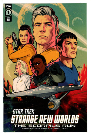 Star Trek Strange New Worlds Scorpius Run 1 Cho Incentive Variant NM- (2023)