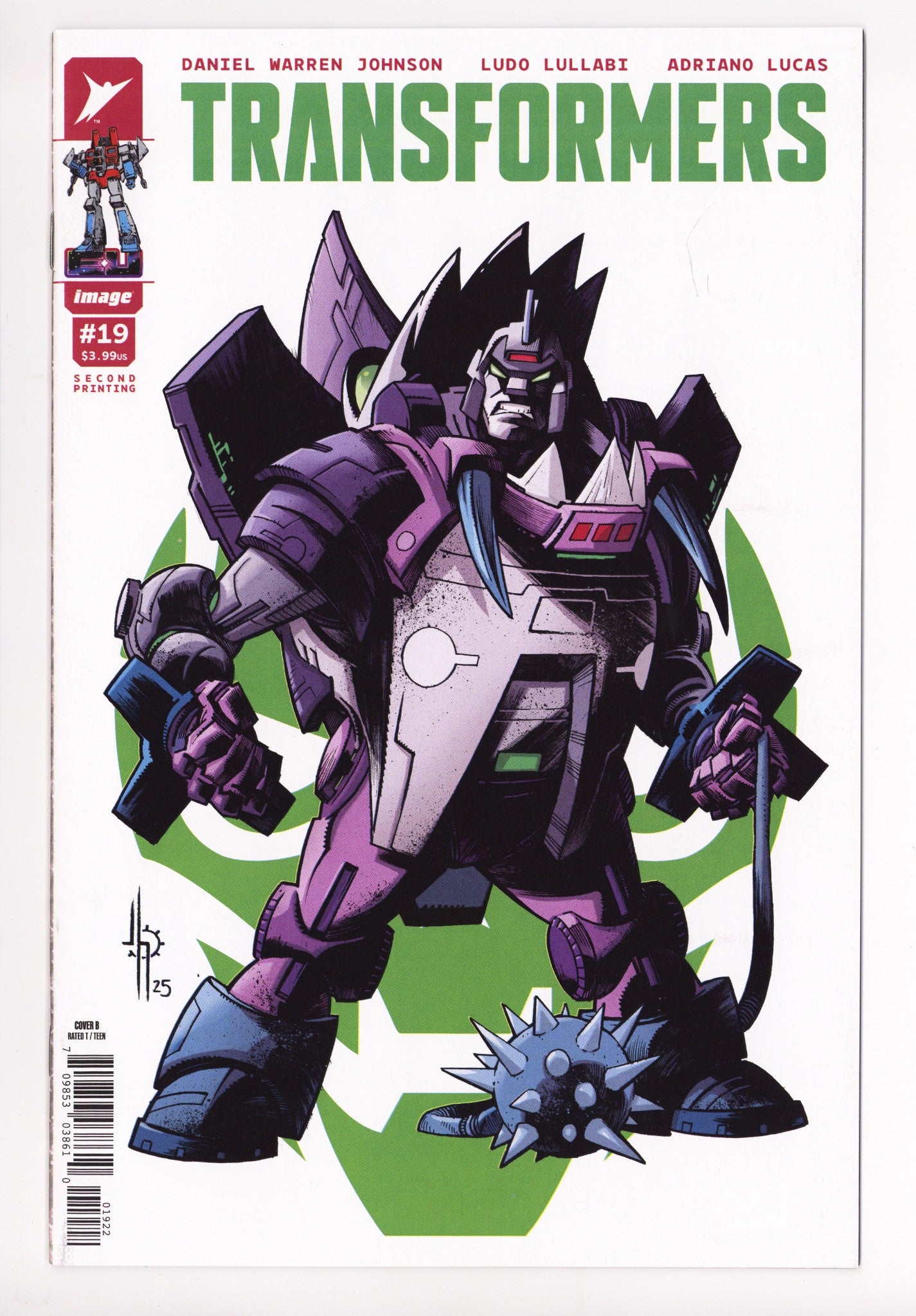 Transformers 19 Howard 2nd Print Variant (2025)
