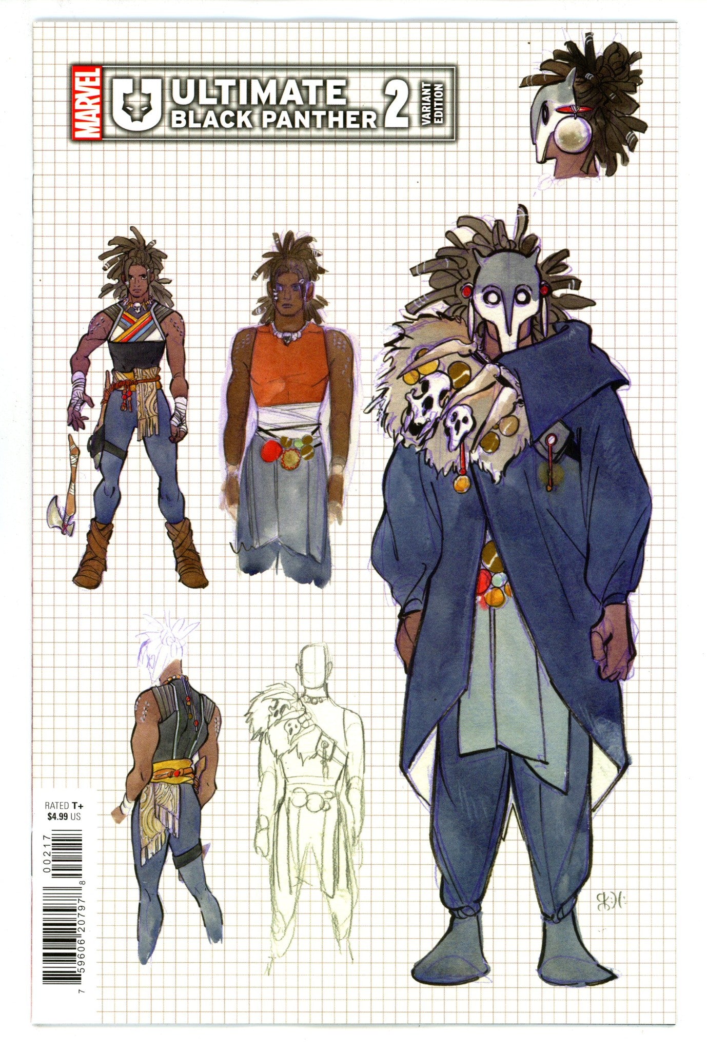 Ultimate Black Panther 2 Momoko Design Incentive Variant NM- (2024)