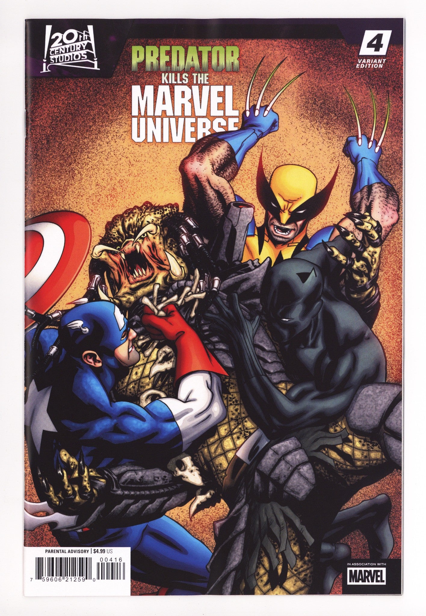Predator Kills The Marvel Universe 4 Mckone Incentive NM (2025)