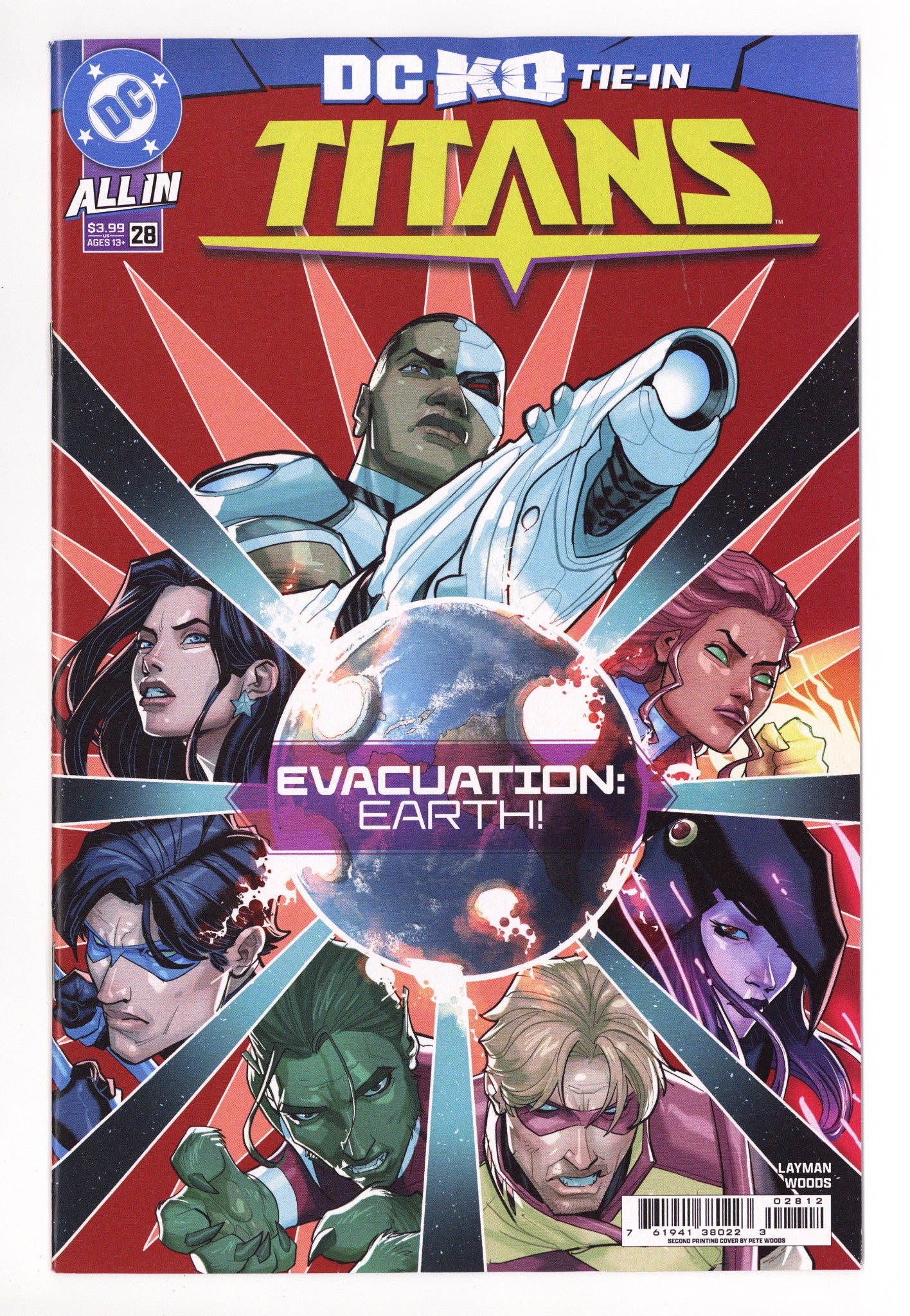 Titans Vol 4 28 2Nd Print (2025)