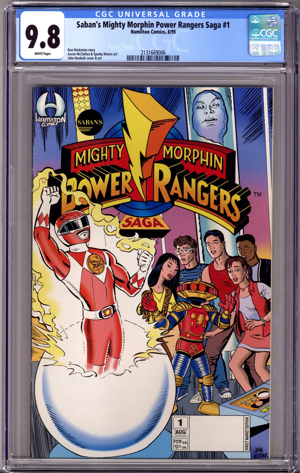 Saban's Mighty Morphin Power Rangers Saga 1 CGC 9.8 (1995)