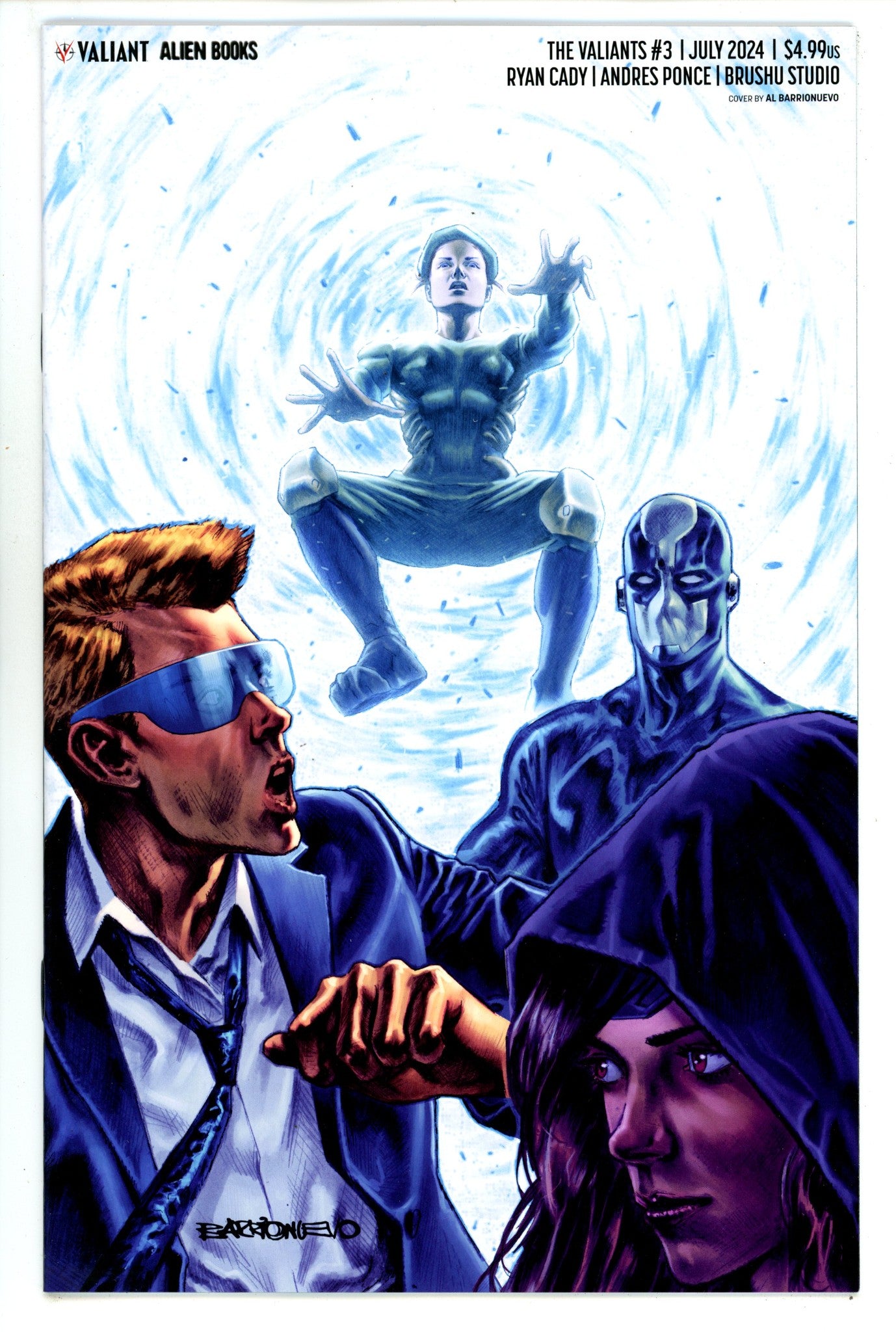 Valiants 3 Barrionuevo Virgin Variant (2024)