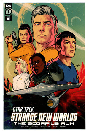 Star Trek Strange New Worlds Scorpius Run 1 Cho Incentive Variant NM (2023)