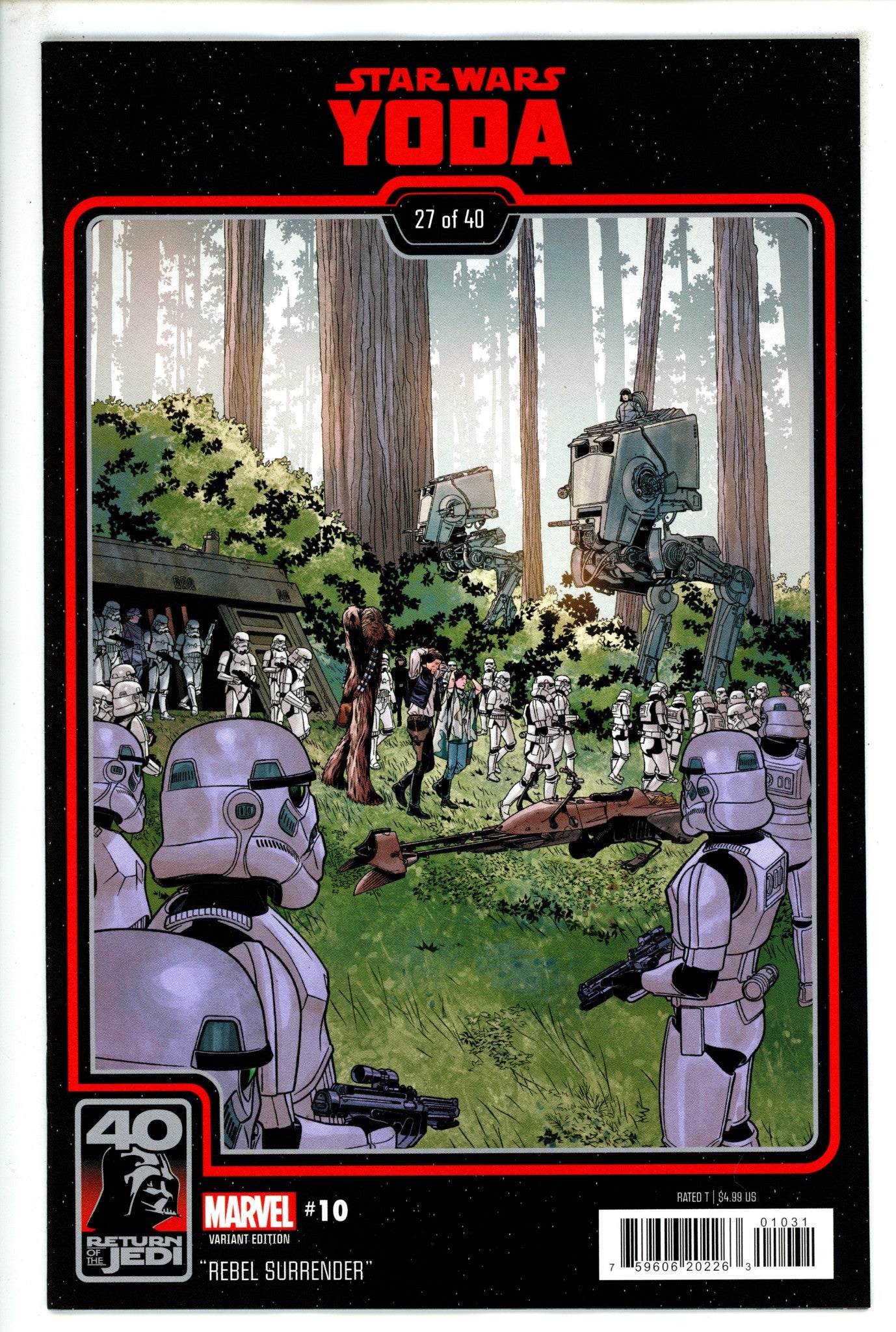Star Wars Yoda 10 Sprouse Anniversary Variant (2023)
