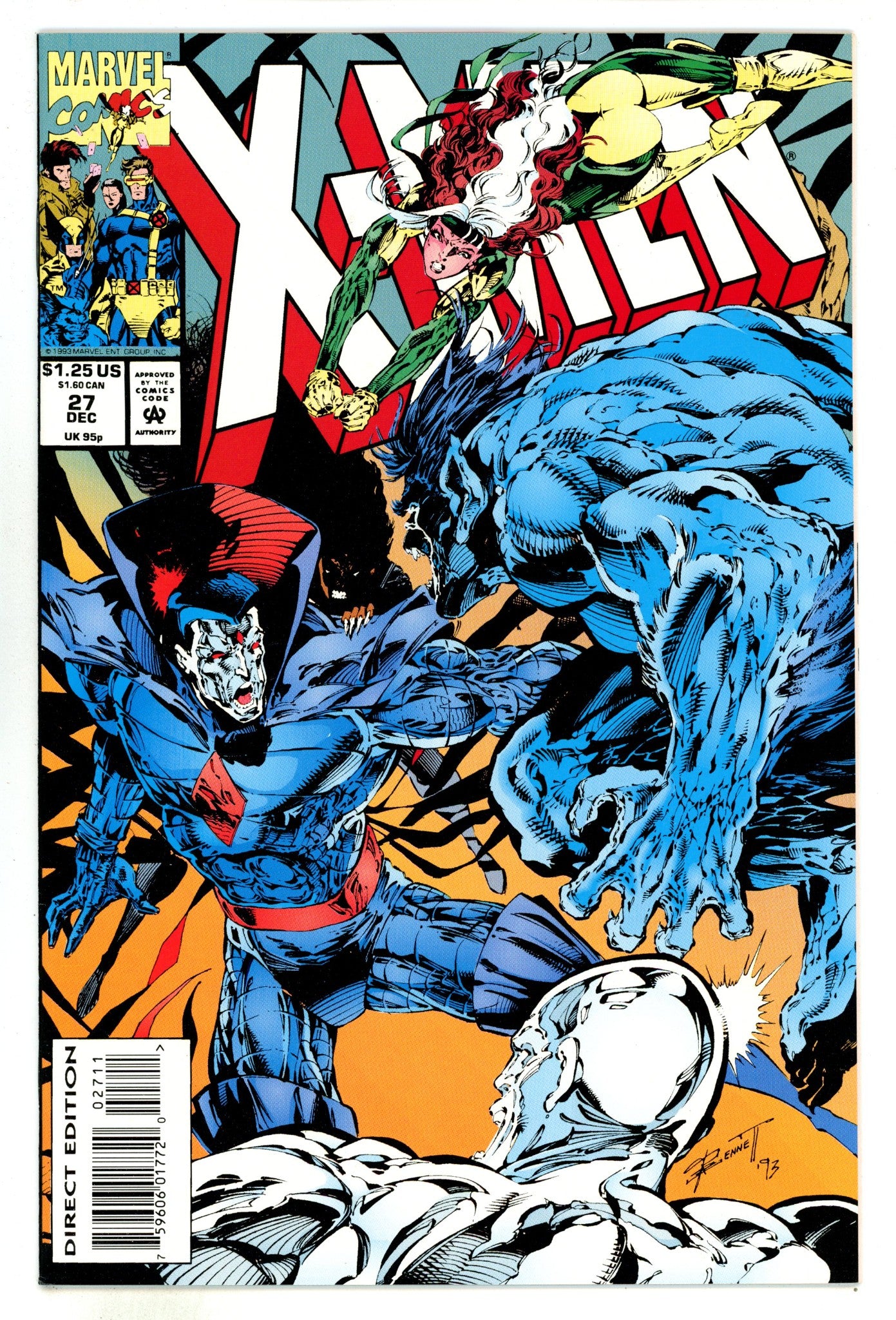 X-Men Vol 1 27 NM- (9.2) (1993) 
