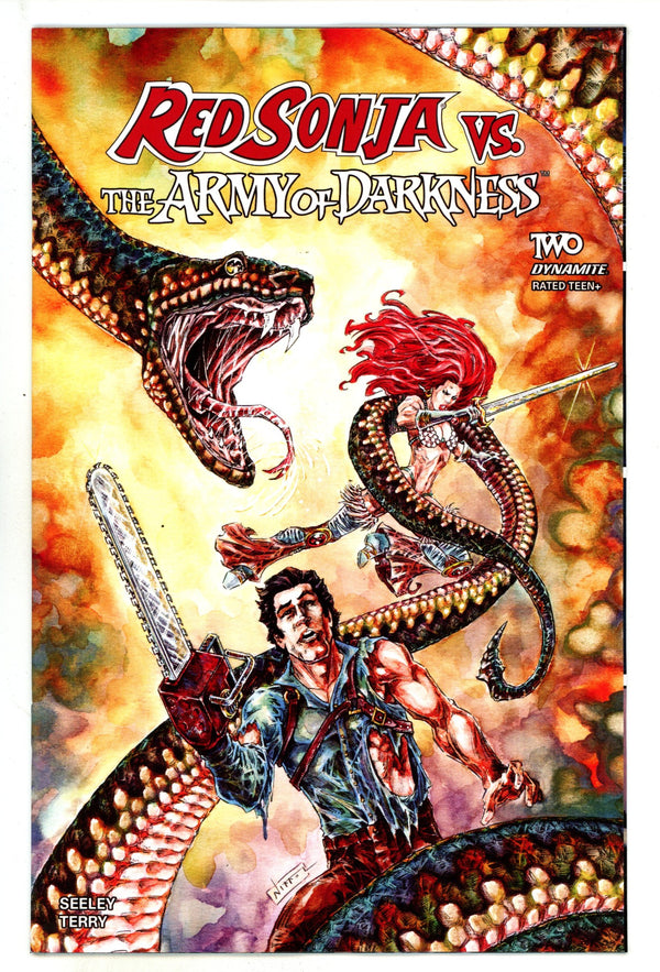 Red Sonja Vs Army of Darkness 2 Jelenic Variant (2025)