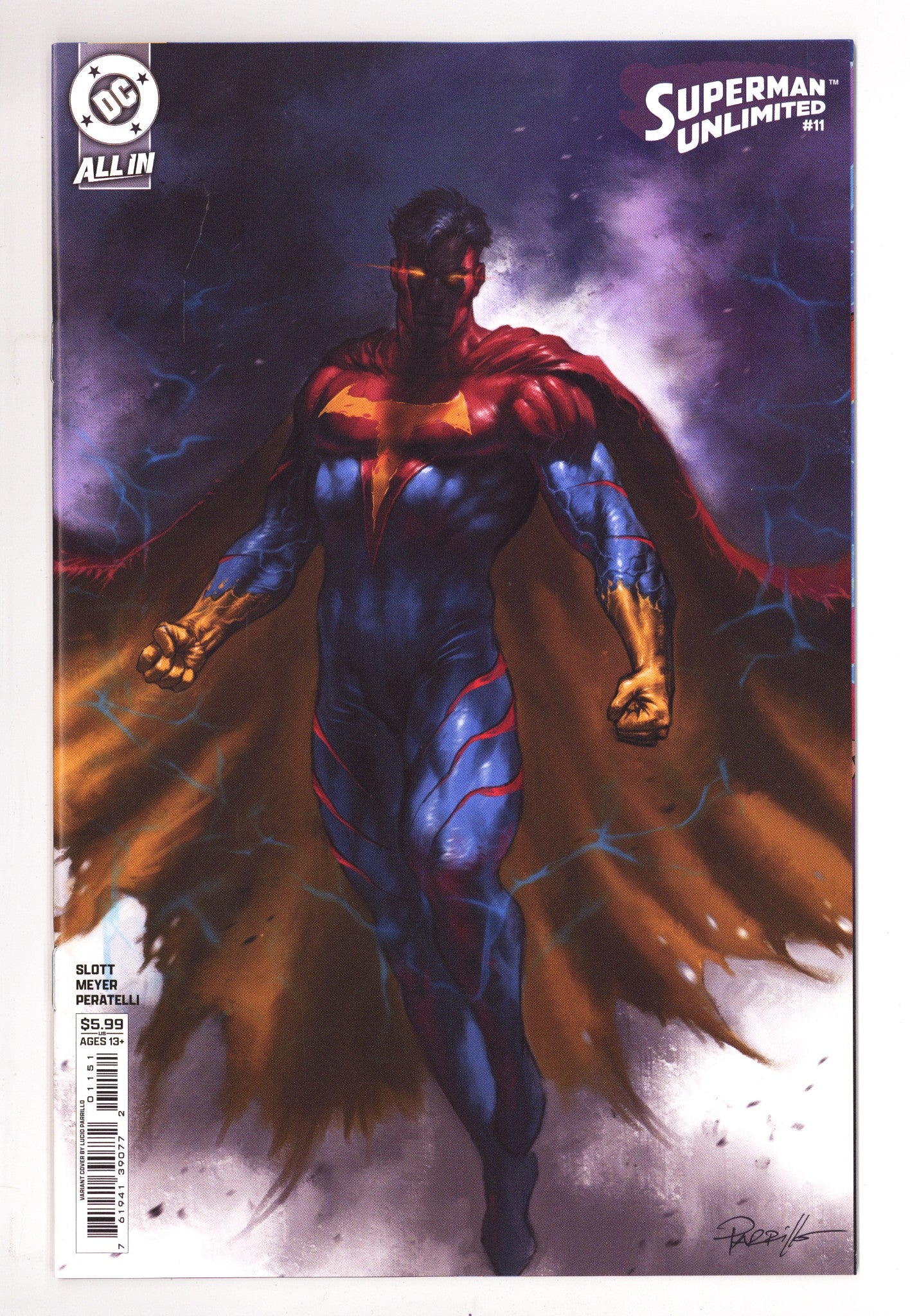 Superman Unlimited 11 Parrillo Variant (2026)