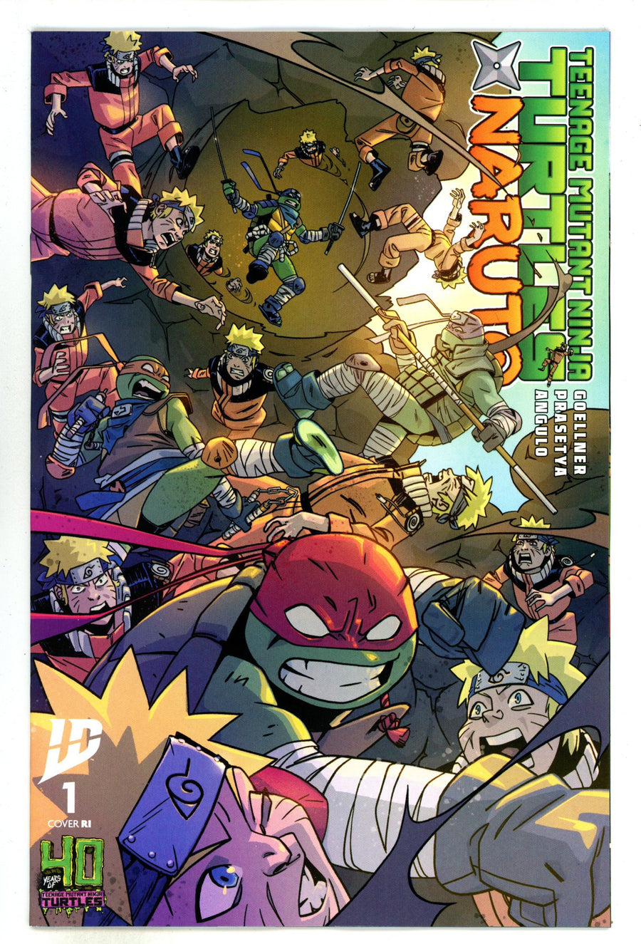 Teenage Mutant Ninja Turtles X Naruto 1 Duncan Variant (2024)