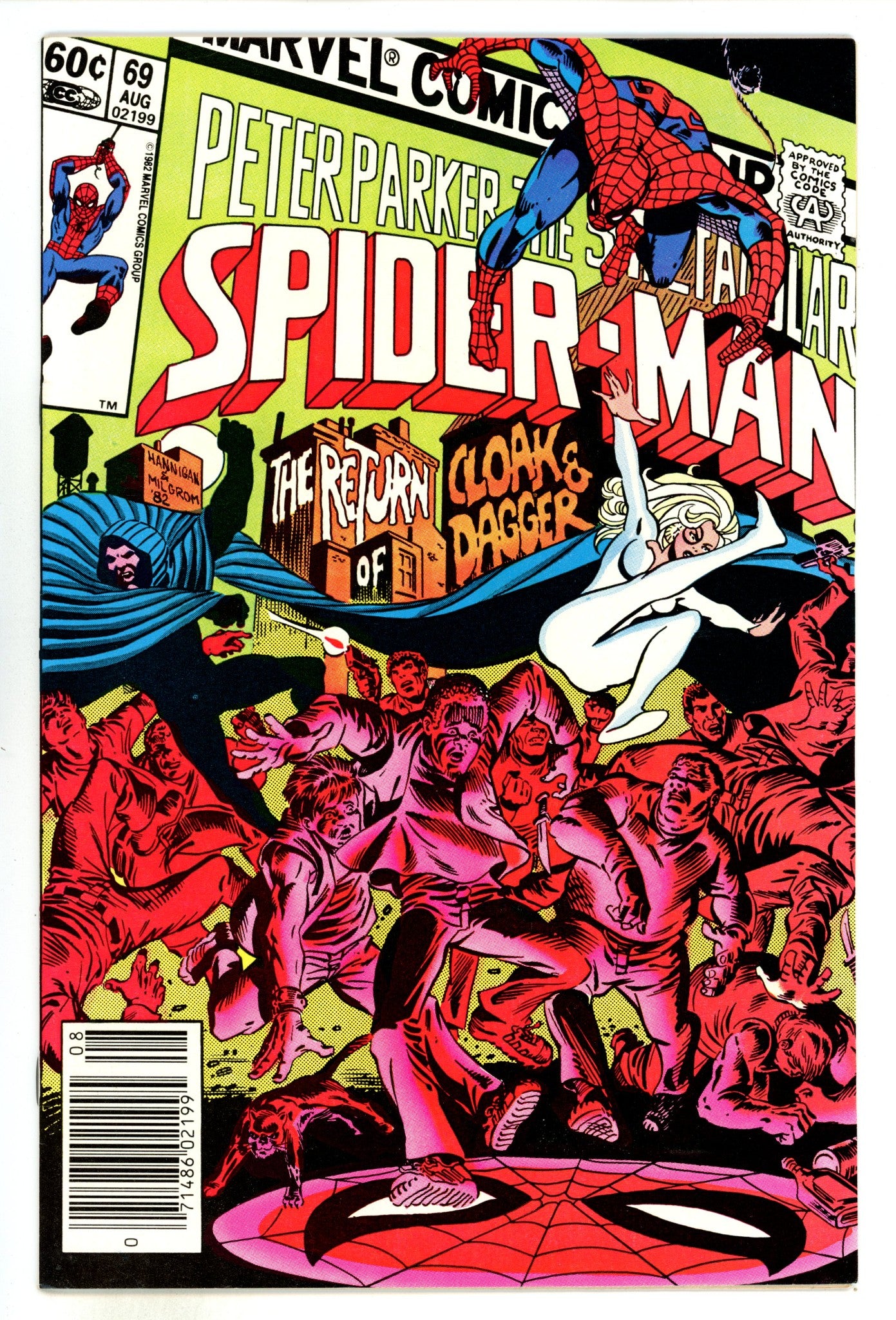 The Spectacular Spider-Man Vol 1 69  VF+ (8.5)  (1982)  Newsstand  