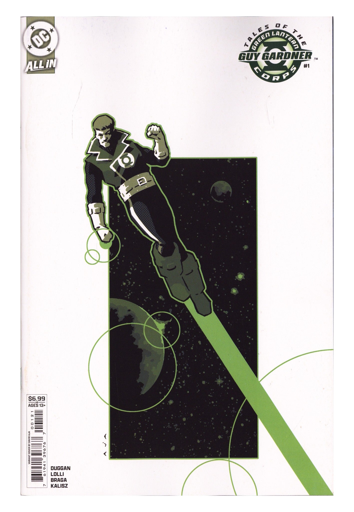 Tales Of The Green Lantern Corps Guy Gardner 1 Aja Variant (2026)