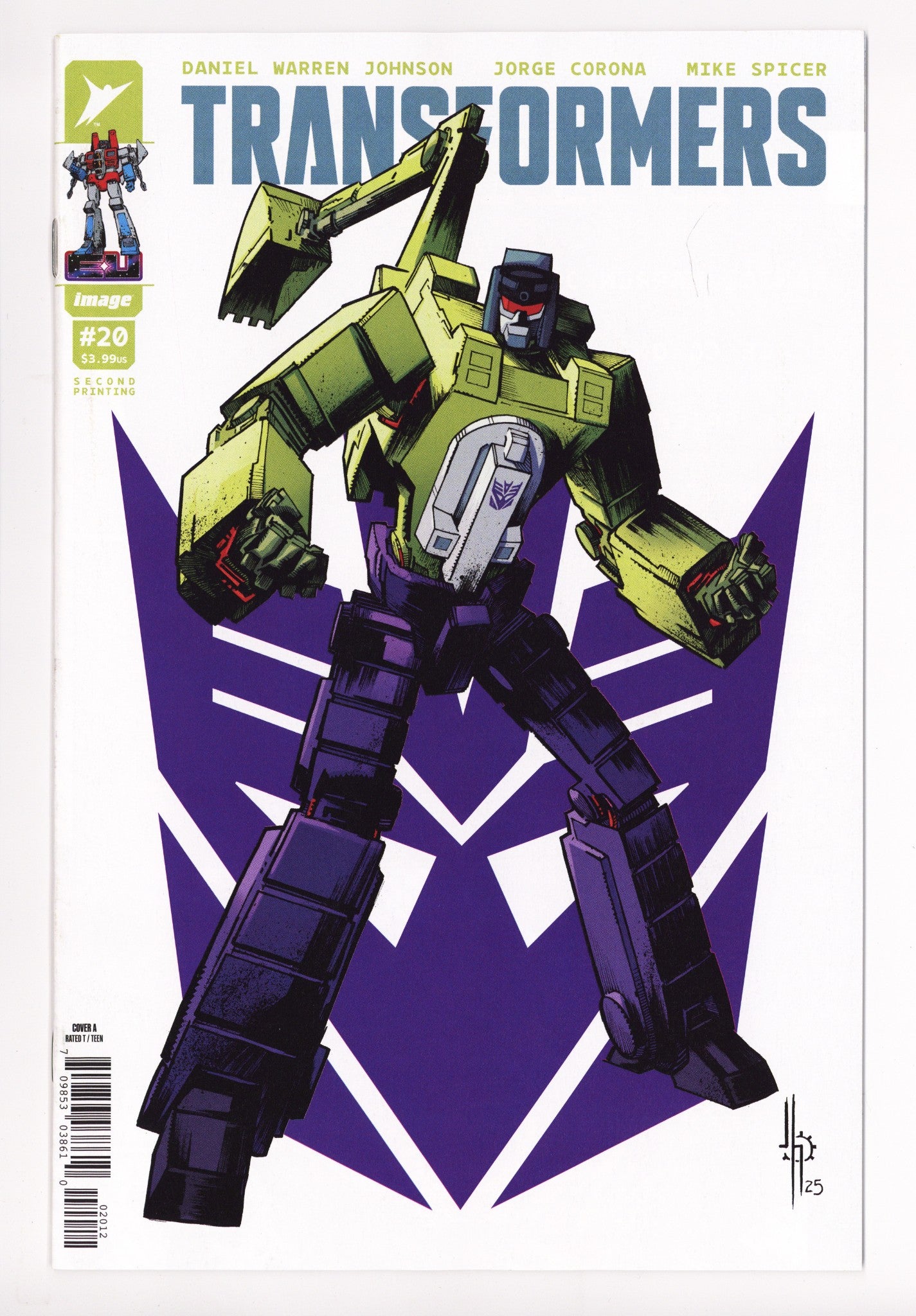 Transformers 20 2Nd Print (2025)