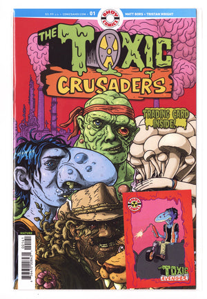 Toxic Crusaders 1 Wright Sealed Trading Card Virgin Variant (2025)