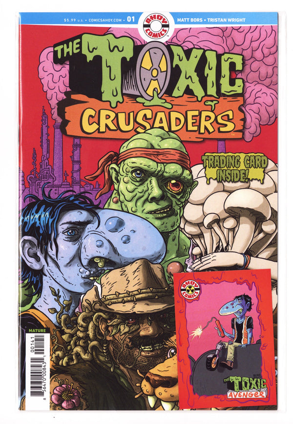 Toxic Crusaders 1 Wright Sealed Trading Card Virgin Variant (2025)