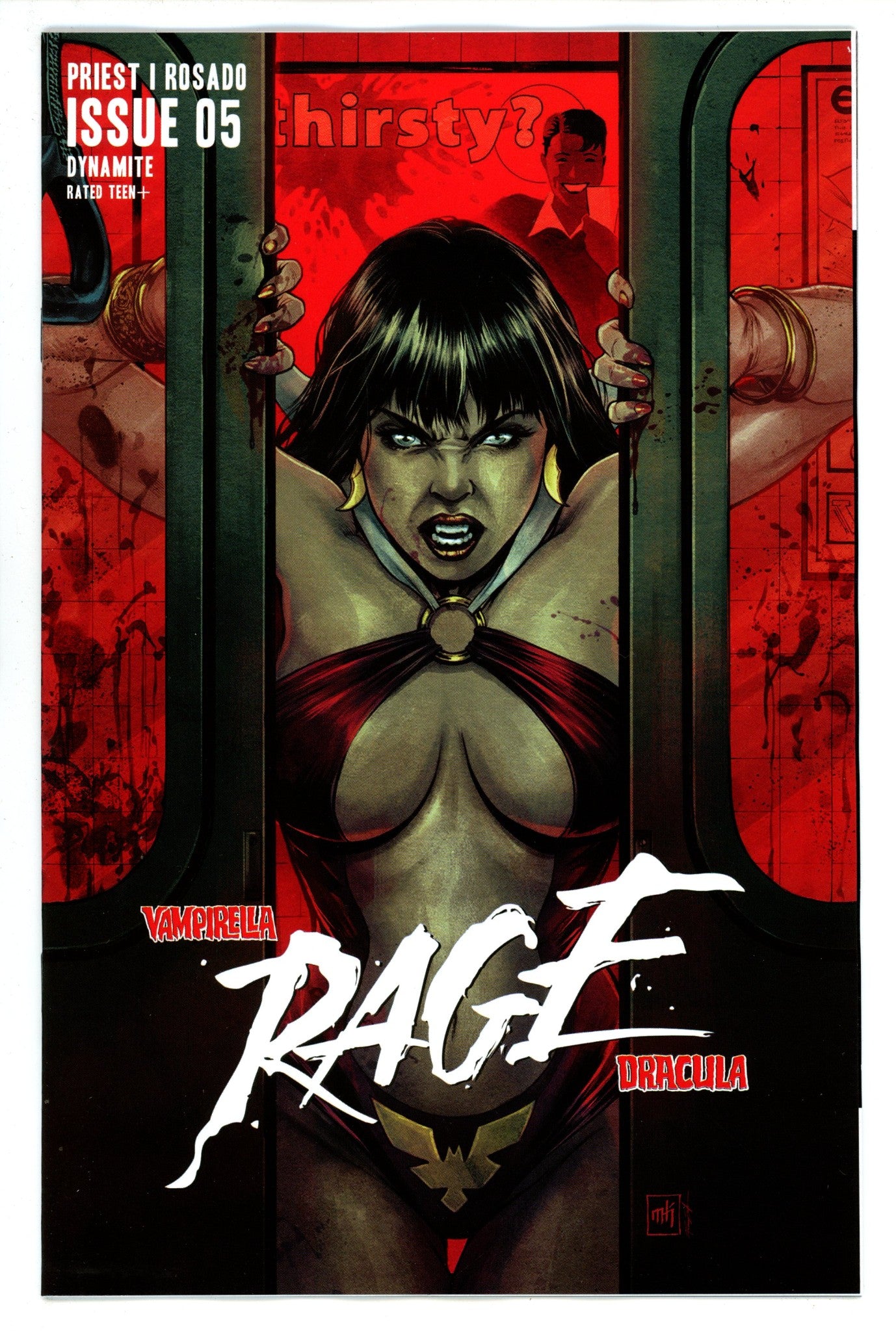 Vampirella Dracula Rage 5 Krome Variant (2024)