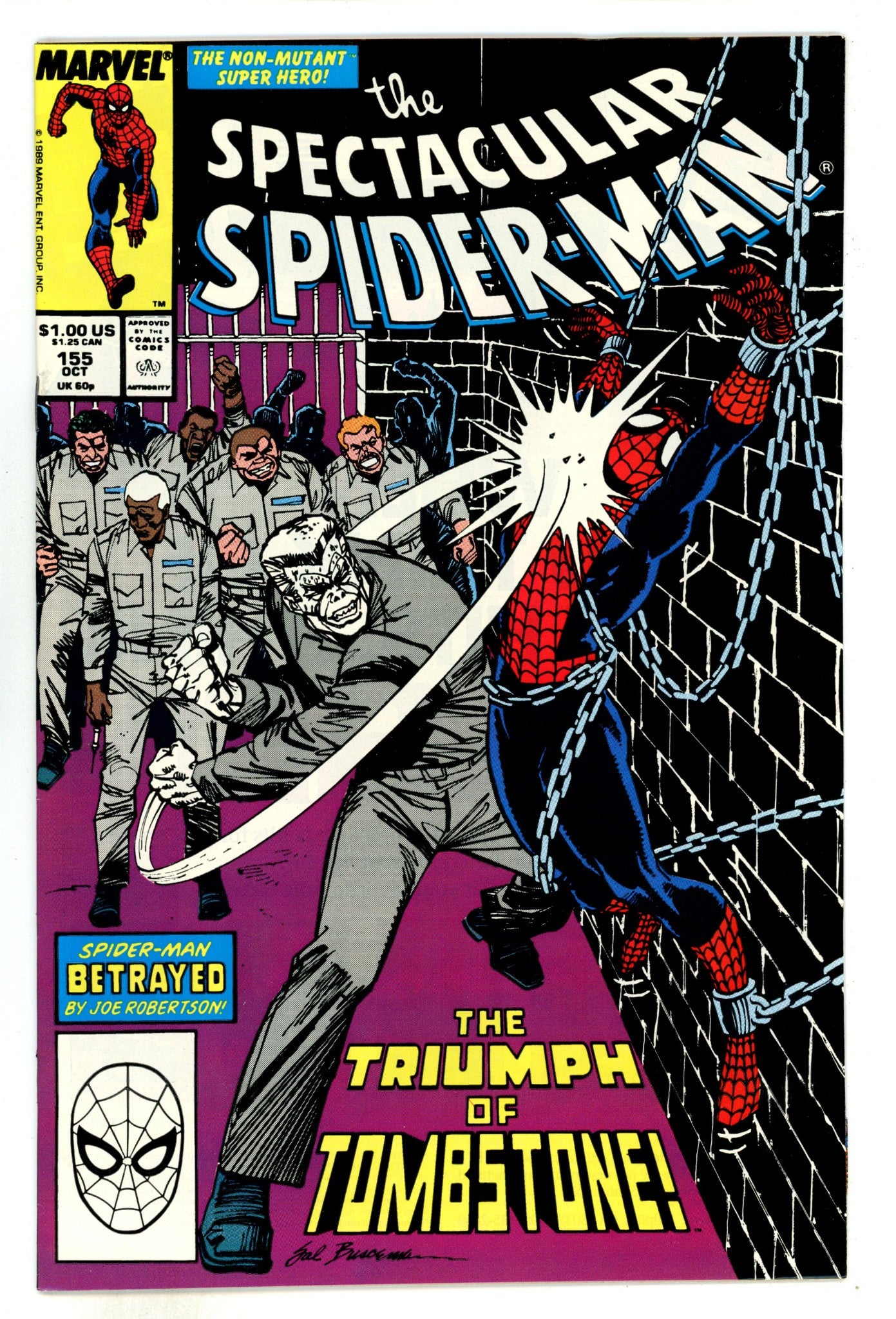 The Spectacular Spider-Man Vol 1 155 High Grade (1989) 