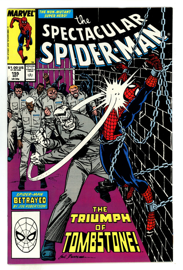 The Spectacular Spider-Man Vol 1 155 High Grade (1989)