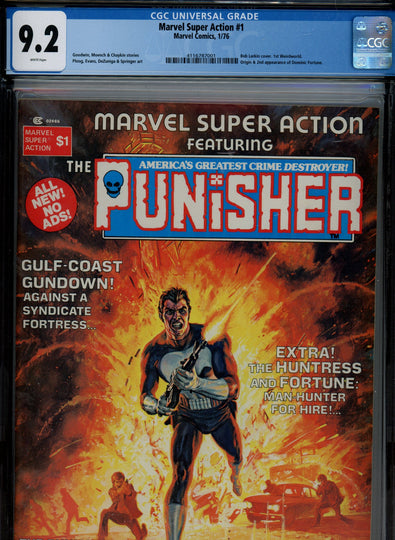 Marvel Super Action 1 CGC 9.2 (NM-) (1976) 