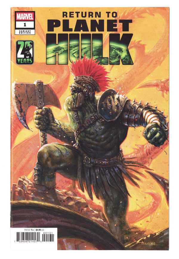 Return To Planet Hulk 1 Paratore Variant (2025)